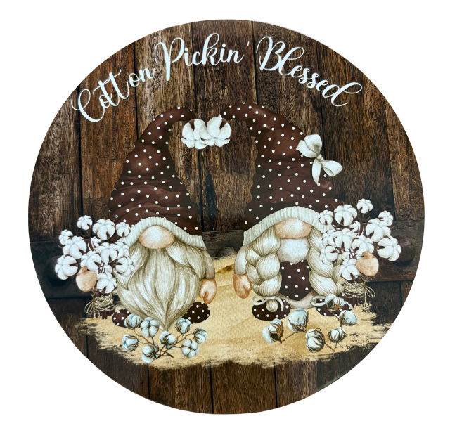 WREATH GNOME SIGN AVAILABLE