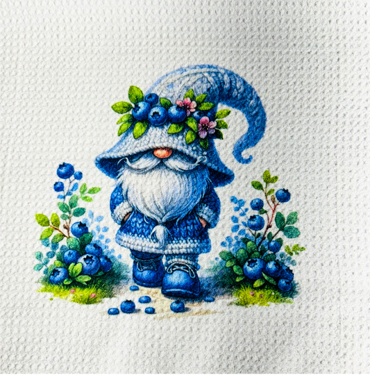 TOWELS - GNOME FRUITS BLUEBERRY STROLL