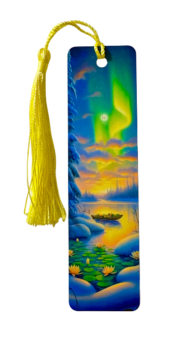 BOOKMARK - SCENERY NORTHERN LIGHTS