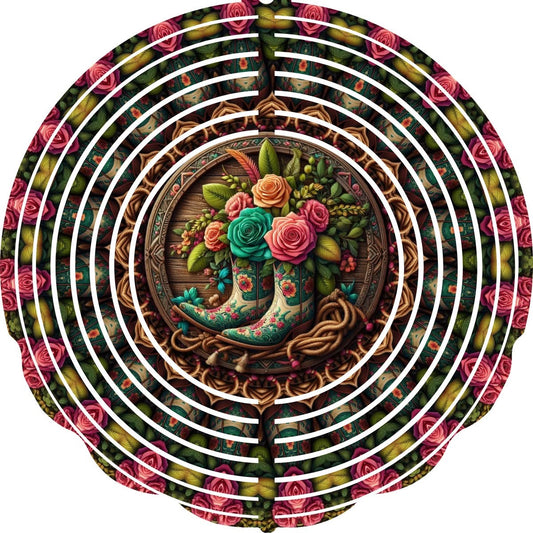 WIND SPINNER - BOOTS FLORAL