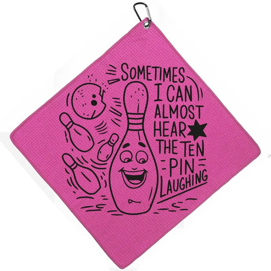 SPORTS TOWEL - BOWLING TEN PIN