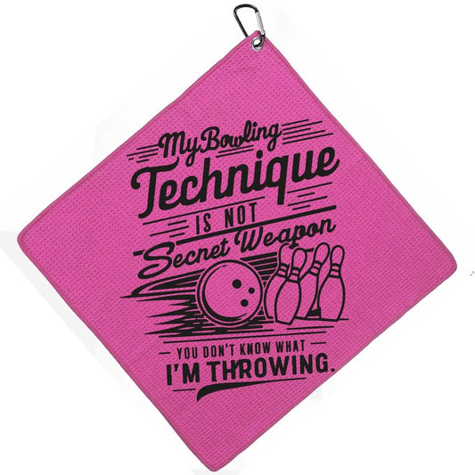 SPORTS TOWEL - BOWLING TECHNIQUE