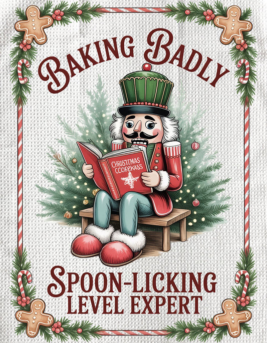 TOWELS - CHRISTMAS NUTCRACKER BAKING