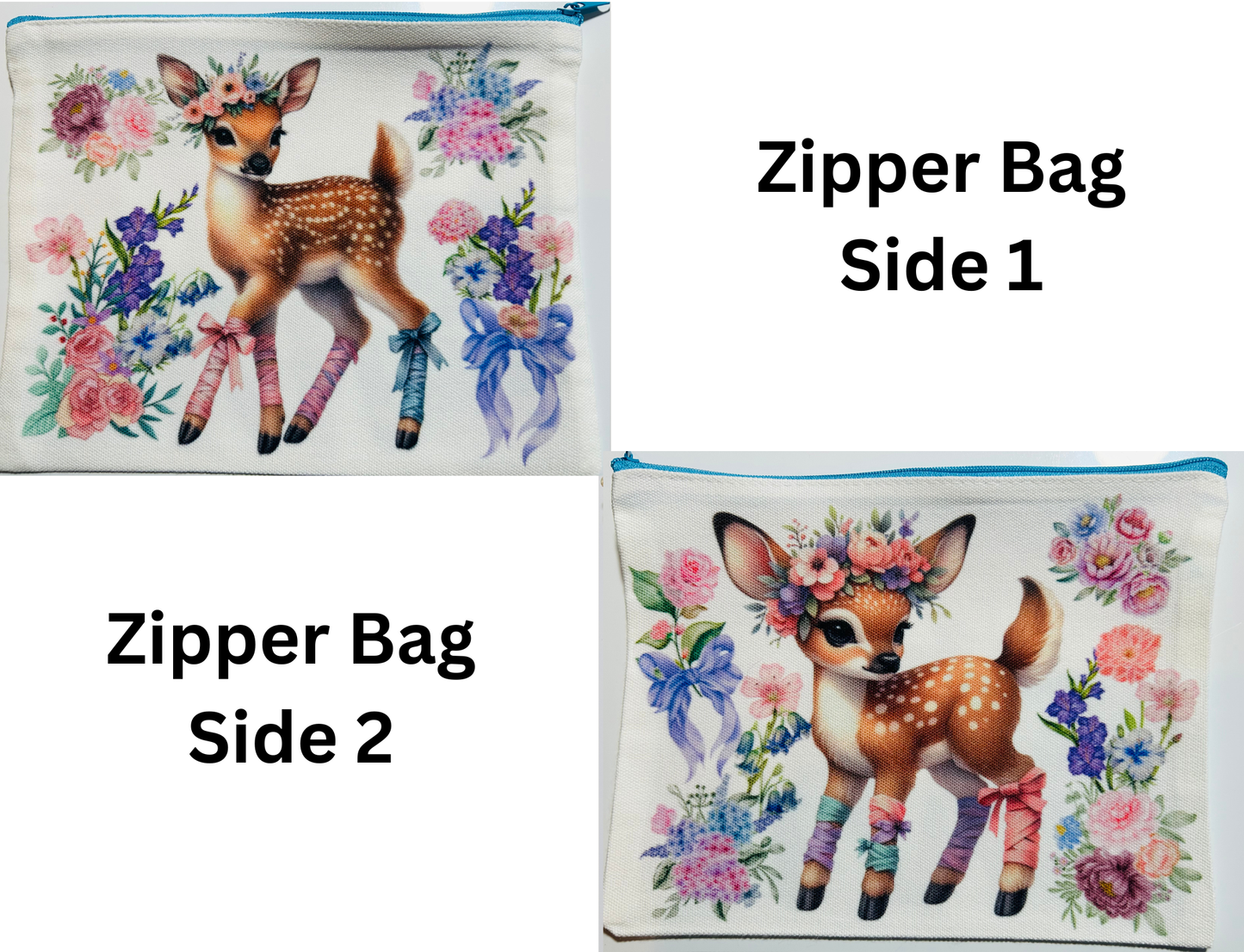 Zipper Bag - Deer
