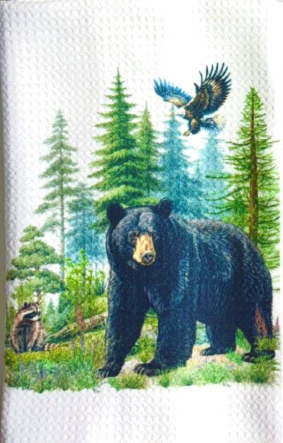 TOWELS - BEAR BLACK (Copy)