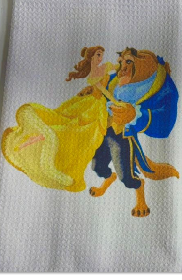 TOWELS - CARTOON CHARACTER BEAUTY TWIRL