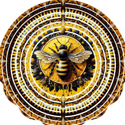 WIND SPINNER - BEE HONEYCOMB