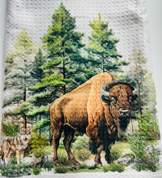 TOWELS - BUFFALO WOLF