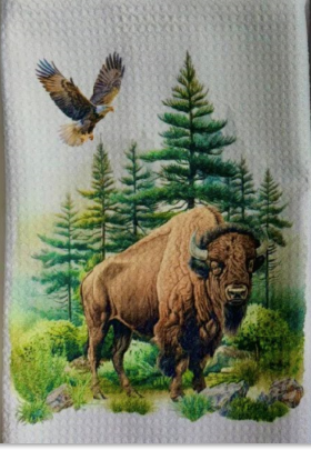 TOWELS - BUFFALO EAGLE