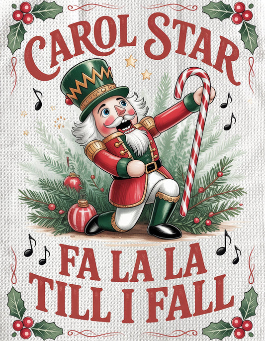 TOWELS - CHRISTMAS NUTCRACKER CAROL