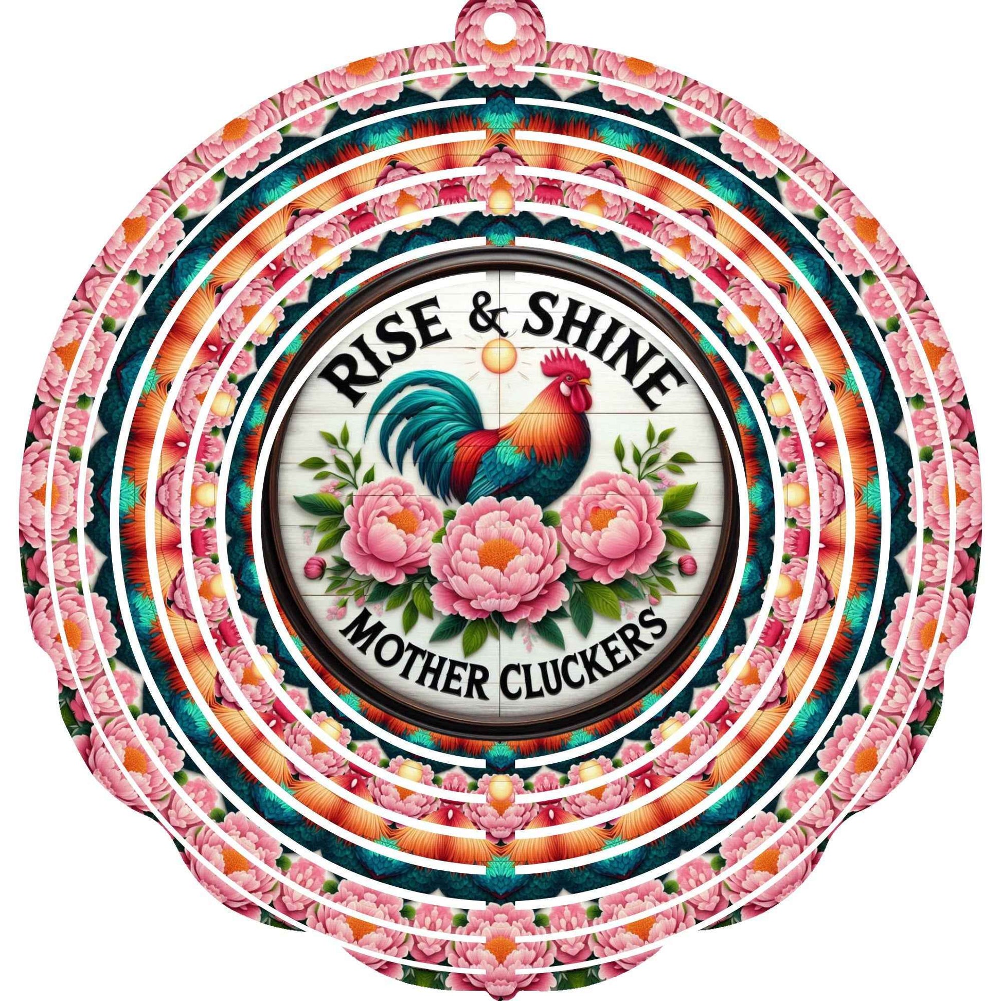 WIND SPINNER - CHICKEN/ROOSTER RISE AND SHINE