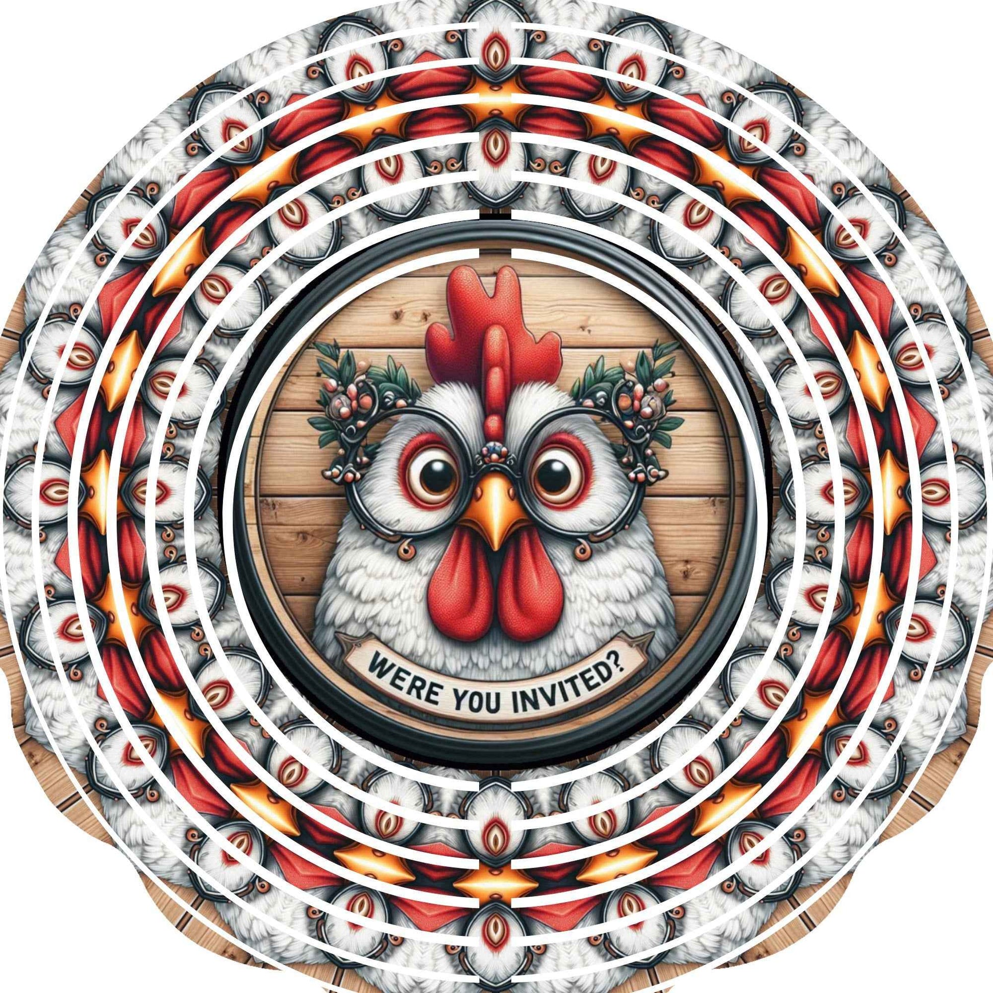 WIND SPINNER - CHICKEN/ROOSTER RISE AND SHINE
