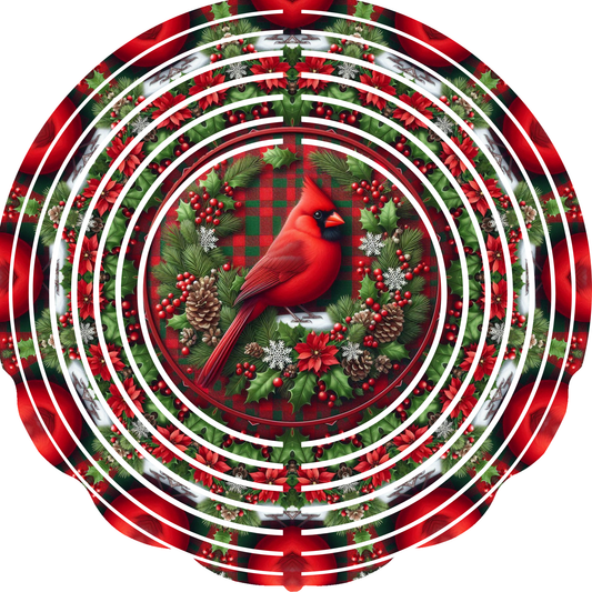 WIND SPINNERS - CHRISTMAS CARDINAL