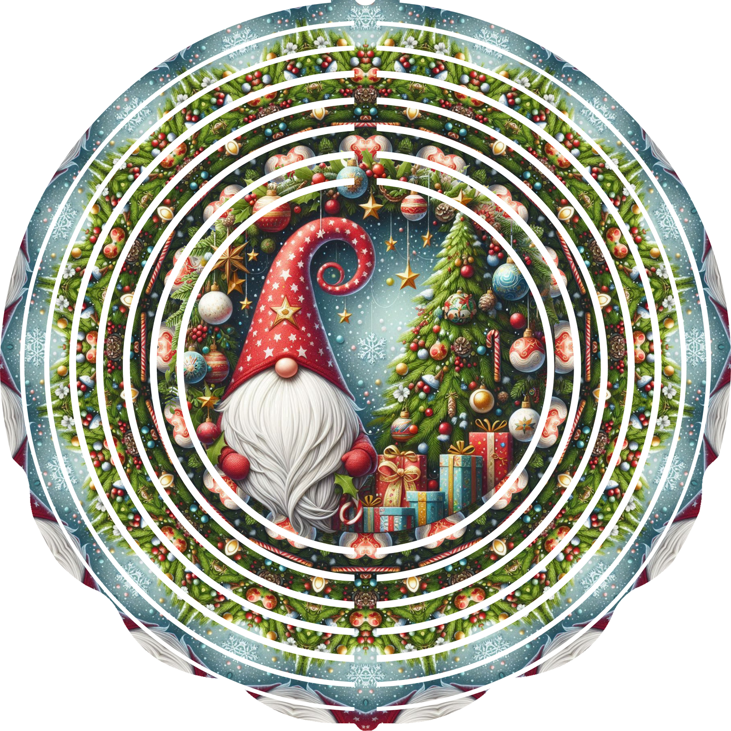 Wind Spinners - Christmas Gnomes