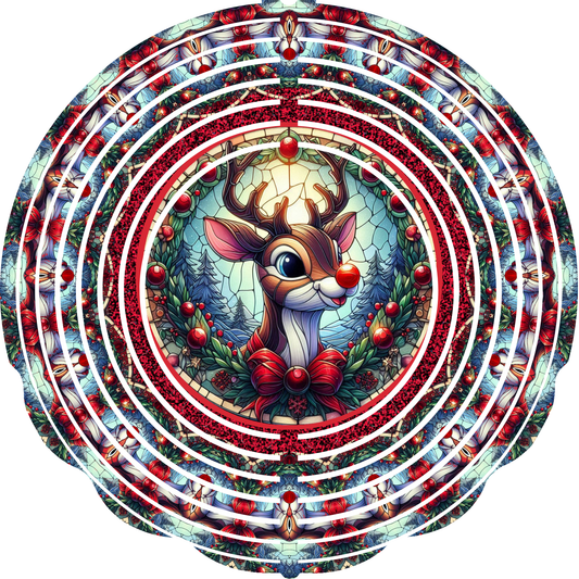 WIND SPINNERS - CHRISTMAS REINDEER