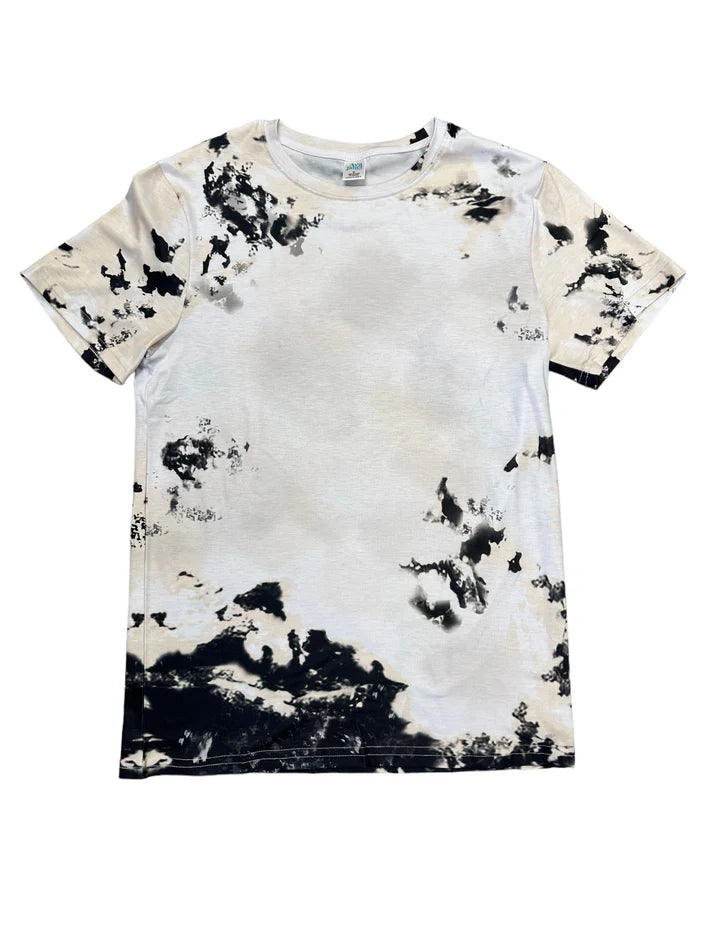 T-Shirts Faux Bleached Patterns - BLANK CUSTOM