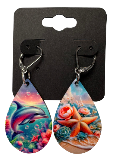 EARRINGS - ANIMAL DOLPHIN