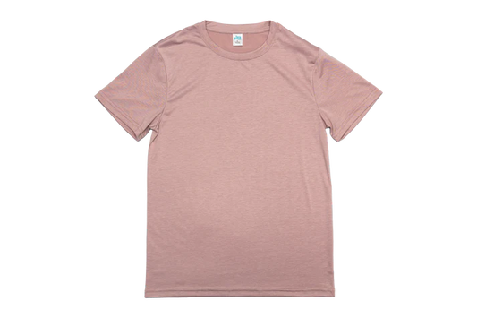 Z. T-SHIRTS BLANK CUSTOM DUSTY ROSE
