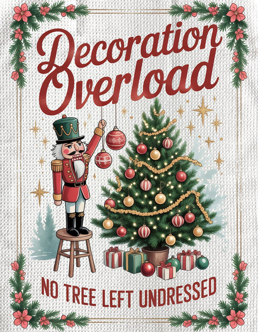 TOWELS - CHRISTMAS NUTCRACKER OVERLOAD
