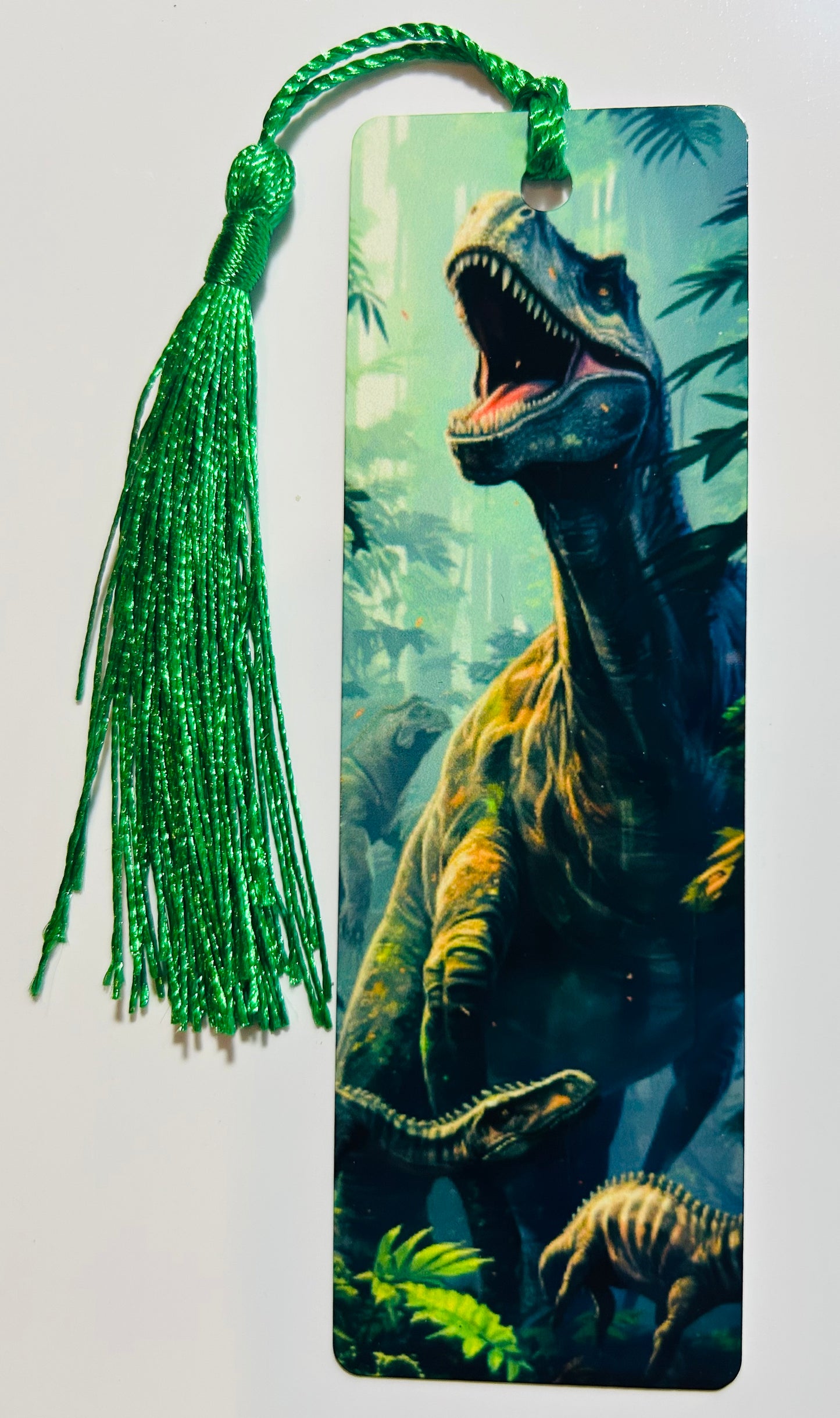 Metal Bookmark - Dinosaur