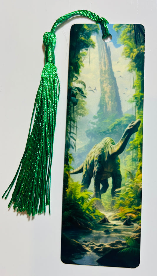 BOOKMARK - DINOSAUR FOREST