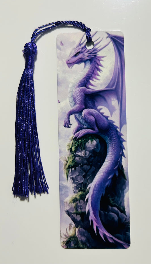 BOOKMARK - DRAGON PURPLE