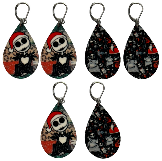 EARRINGS  - CHRISTMAS JACK SKELLINGTON