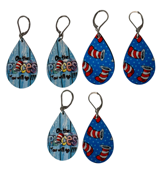 EARRINGS - DR. SUESS