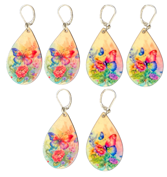 EARRINGS - BUTTERFLY