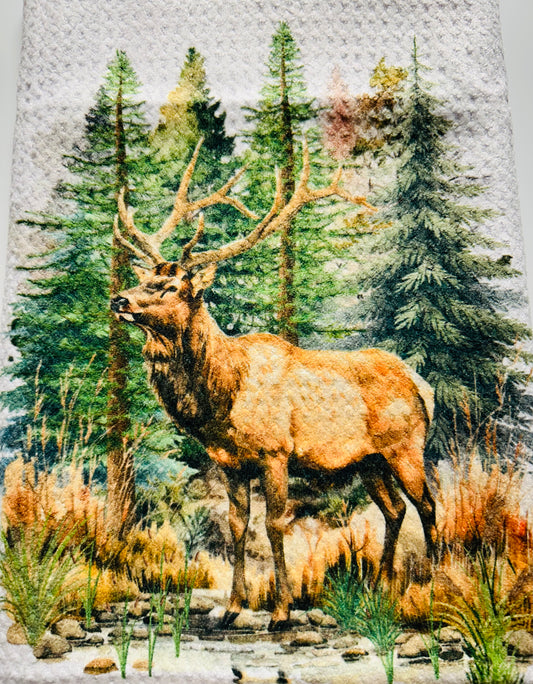 TOWELS - ELK TREES