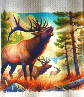 TOWELS - ELK HERD BUGLING