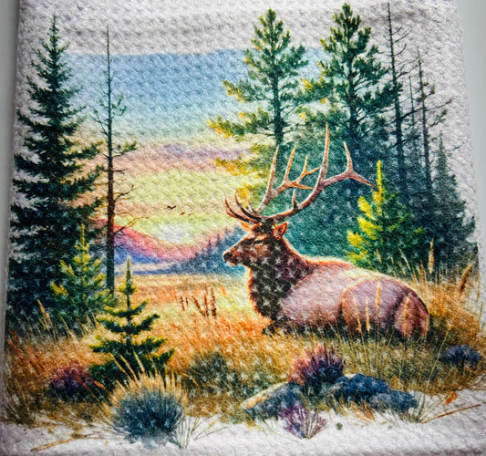TOWELS - ELK RESTING