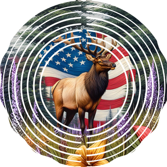WIND SPINNER - ELK AMERICAN