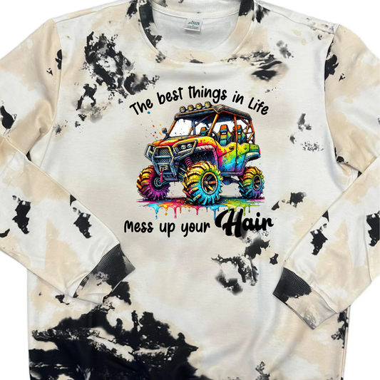 CREW NECK - UTV MESS UP HAIR