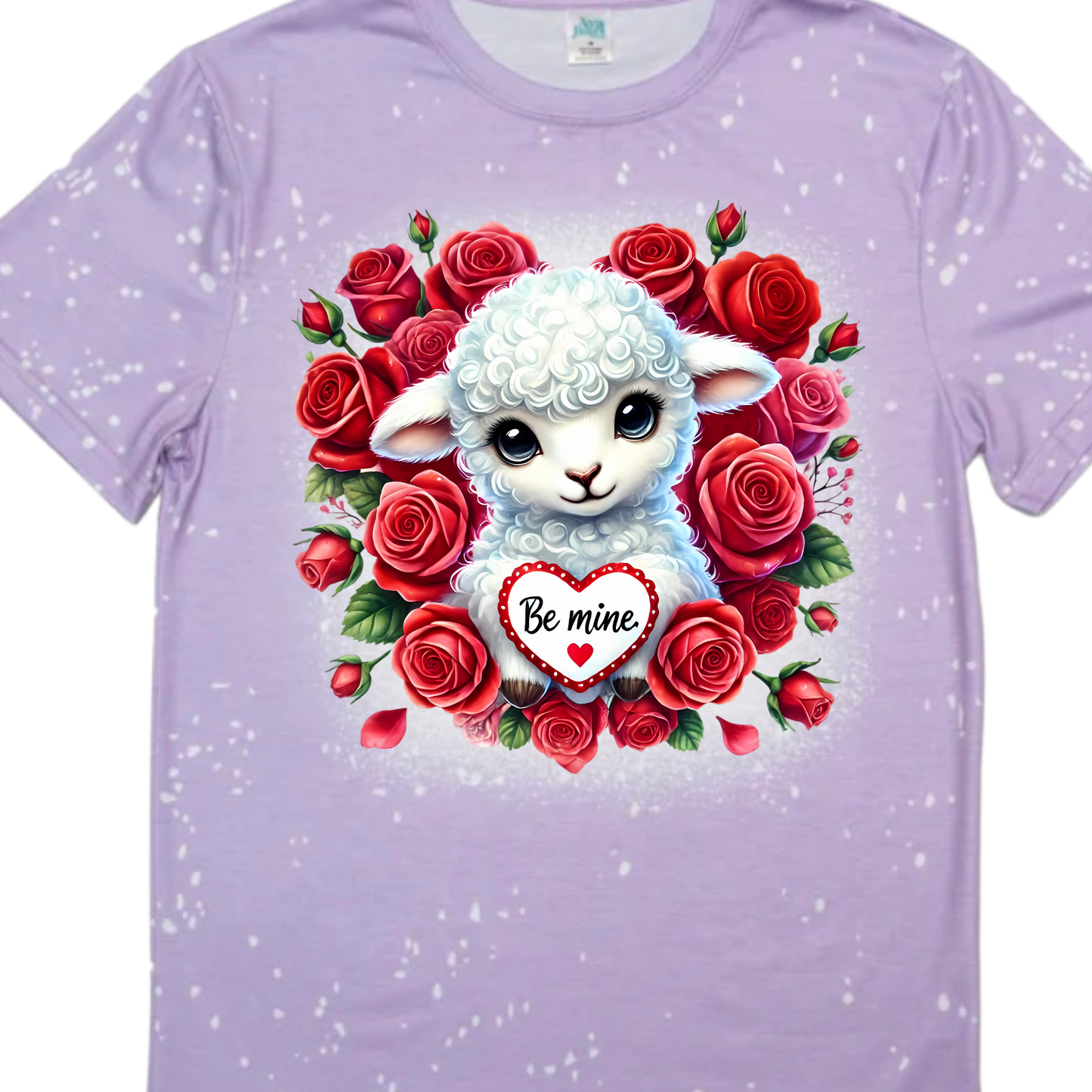 T-Shirts Faux Bleached - SHEEP BE MINE