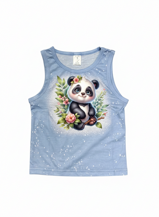 KIDS FAUX BLEACHED- PANDA