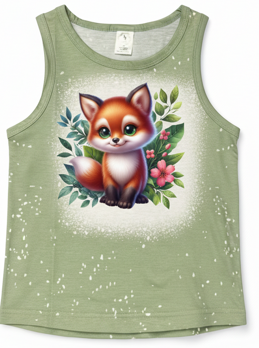 KIDS FAUX BLEACHED- FOX