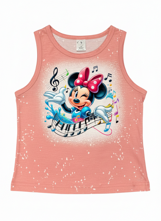 KIDS FAUX BLEACHED- MINNIE