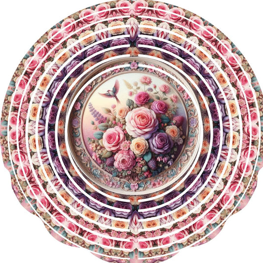 WIND SPINNER - FLOWER BIRD