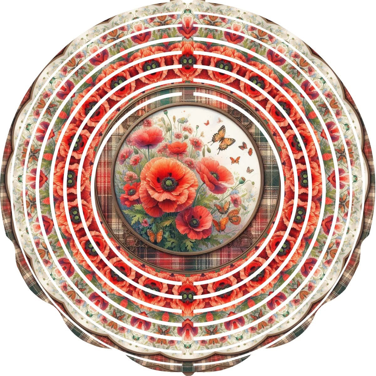 WIND SPINNER - FLOWER POPPY