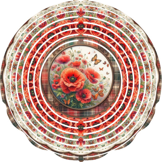 WIND SPINNER - FLOWER POPPY