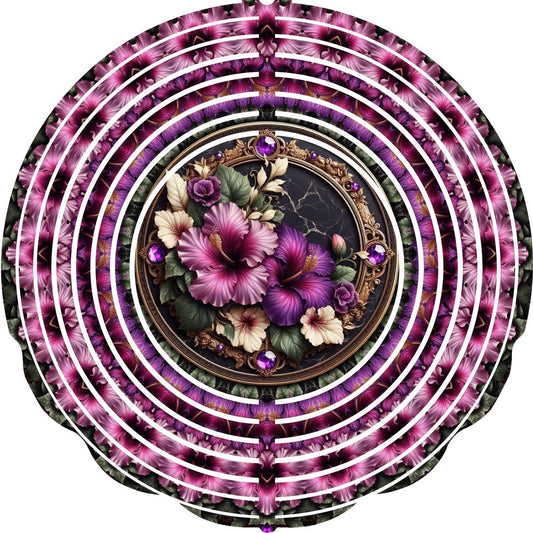 WIND SPINNER - FLOWER JEWELS GOLD