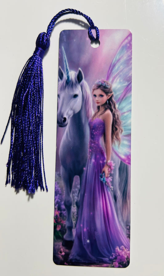 Metal Bookmark - Fairy