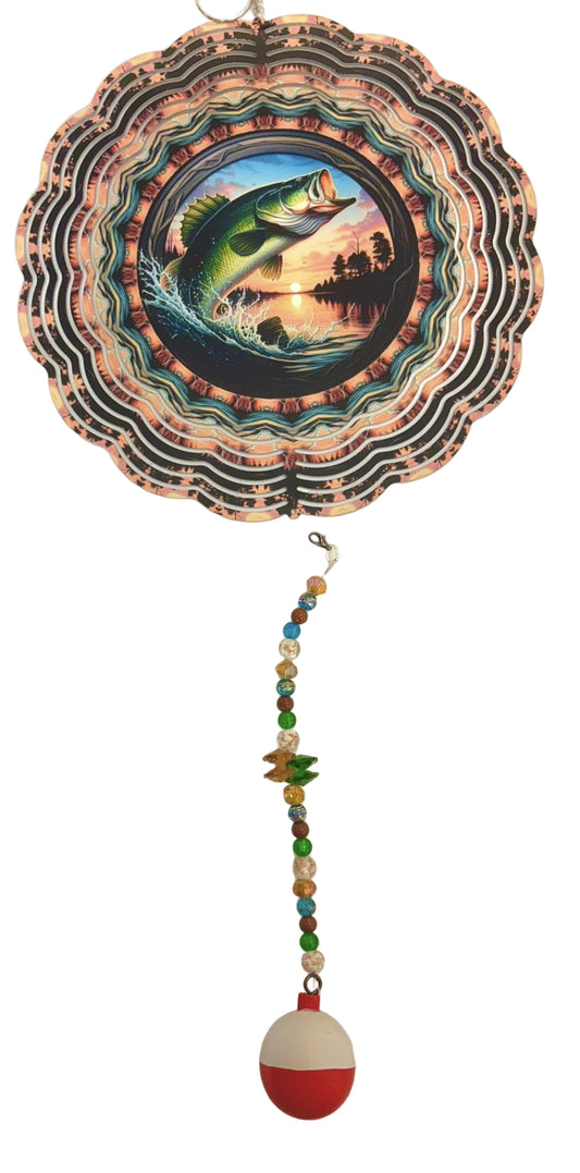 WIND SPINNER - FISH BASS