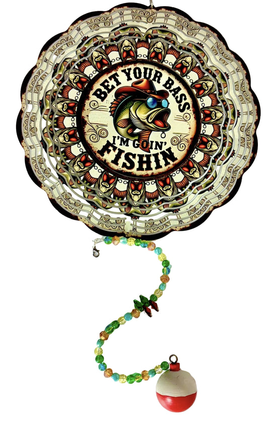 WIND SPINNER - FISH BET YOUR BASS