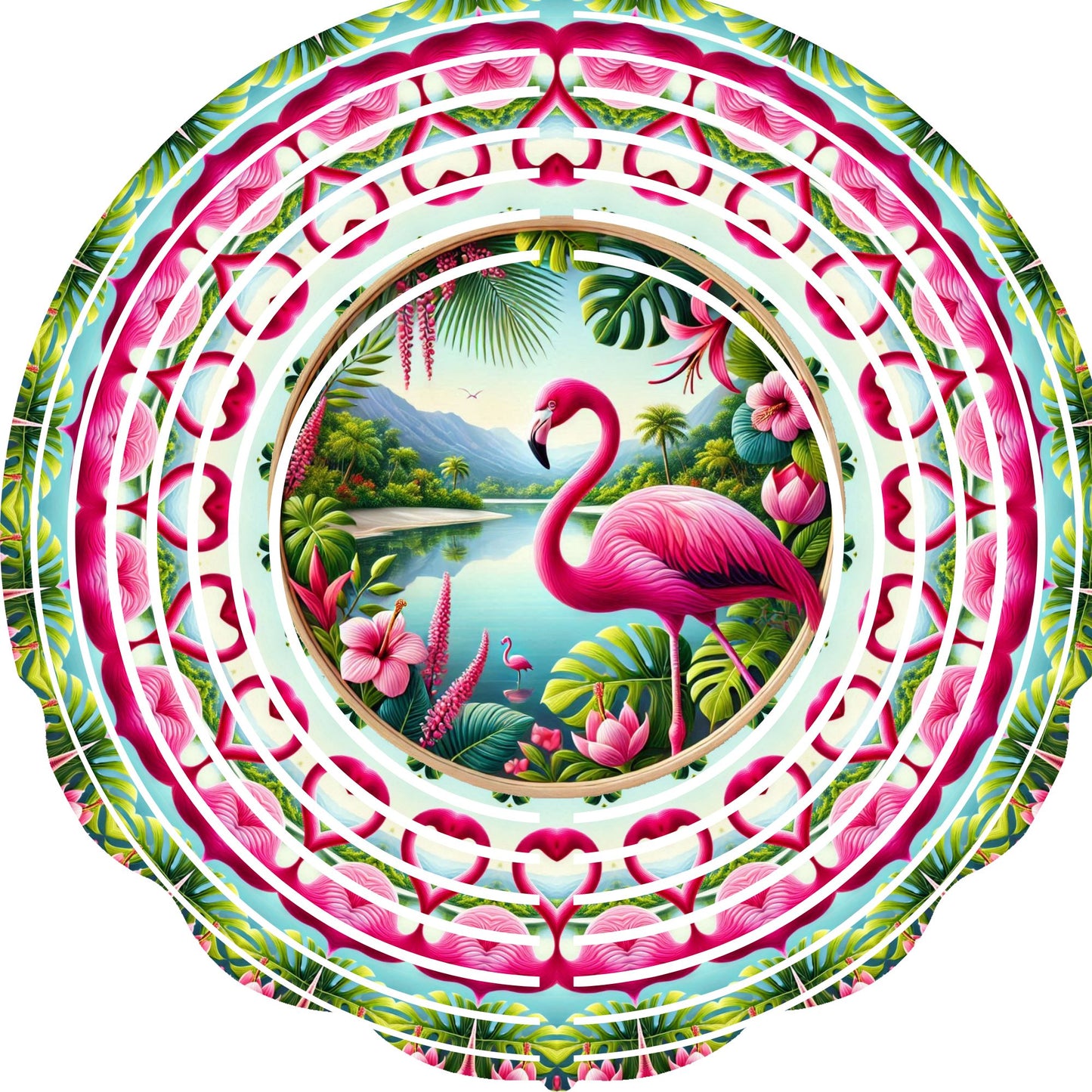 Wind Spinners - Flamingo's