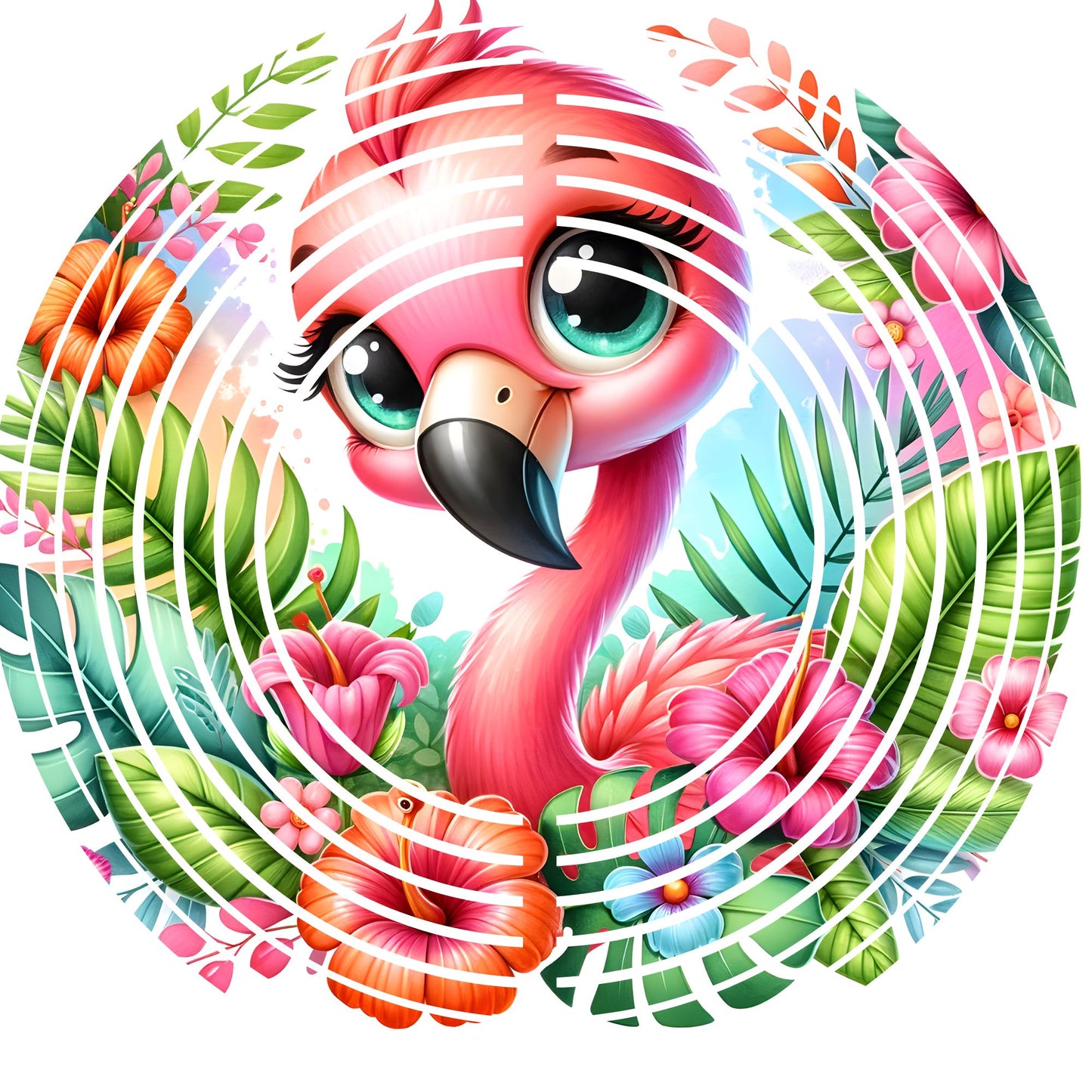 Wind Spinners - Flamingo's