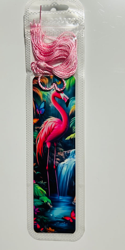 BOOKMARK - FLAMINGO WATERFALL