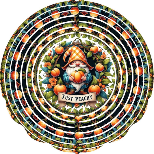 WIND SPINNER - GNOME JUST PEACHY