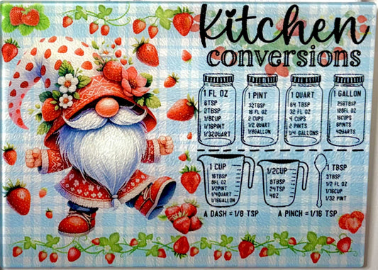 Cutting Board - GNOMES STRAWBERRY CONVERSION